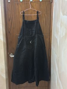 Denim Black Dress