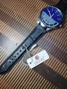 Stylish Blue OSTIN Watch With 2 Strips⌚