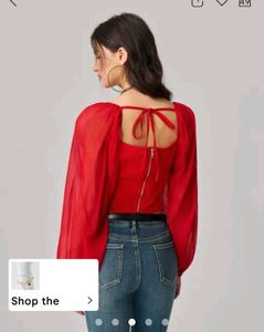 Red Corset Top