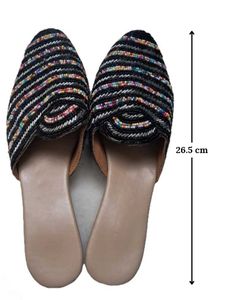 Beaded Mule Slides