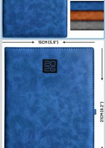 new 2026 Blue Leather Diary
