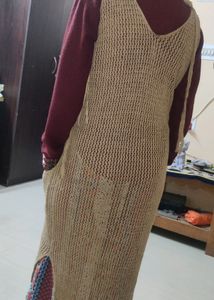 Knitted Beach Cover Up