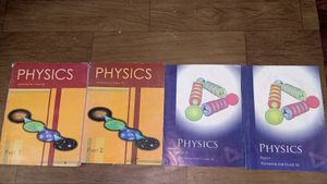 NCERT PHYSICS TEXTBOOKS PART 1&2 CLASS 11 AND PART 1&2 CLASS 12 All For ₹450only