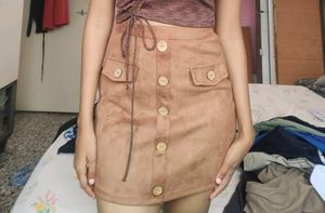 Brown Skirt