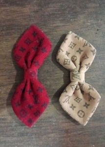 Designer Bow Hair Clips - Set of 2
