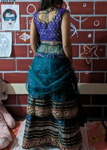 Peacock Green Lehenga Choli