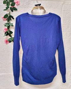 Size S/M/L🎁Buy 2 Get 1 Free 🎁Blue Knit Sweater