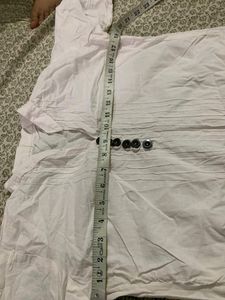 White Daily Cotton Kurta (Women)