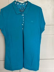 Teal Polo Shirt From Monte Carlo