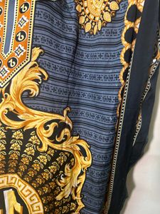 Printed Kaftan Dress