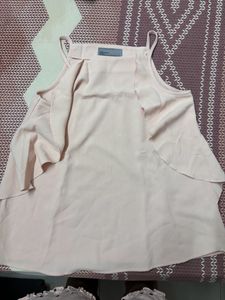 Sleeveless Halter Neck Ruffle Vero Moda Top