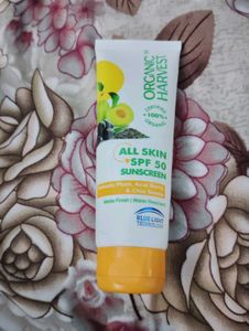 Organic Harvest Sunscreen SPF 50