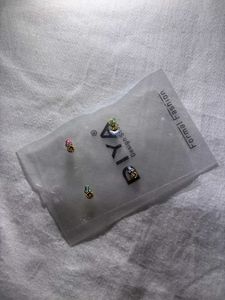 Blue Diamond Beaded Necklace With Freebie