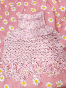 Pink Knit layering top