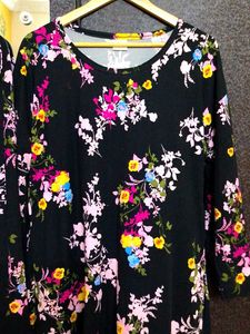 Floral Print Night Suit
