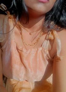 Fit And Flare Layered Dress