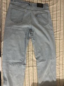 Light Wash Wide Leg Jeans