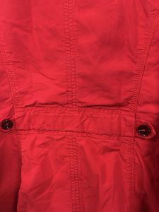 Stylish Red Trench Coat