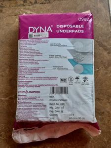 Brand New DYNA Disposable Underpads 60x90cm