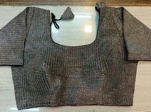 Black & Silver Blouse
