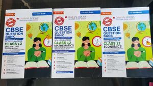 CBSE Class 12 Oswal Question Bank of ENG,ECO,MATHS