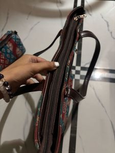 Boho Handbag &amp; Pouch Set