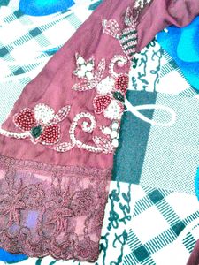 Elegant Ethnic Kurta Set hand work