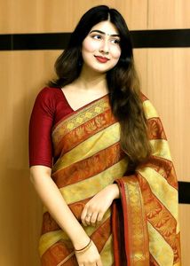 New Banarasi Saree for Sale with blouse piece!
