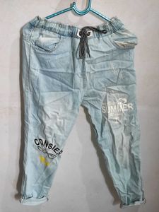 Last Price💥Mom Fit Jeans | Light Blue Jogger