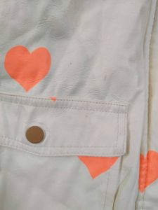 Zara Kids Heart Print Raincoat