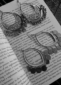 combo of 2, flash sale, silver trendy Earings