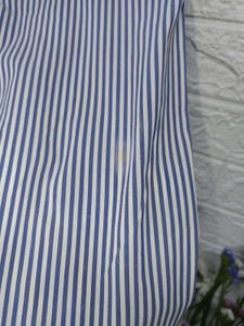 Imported Stripped Embroidered Top