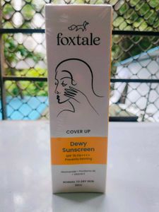 Foxtale Dewy Sunscreen SPF 70