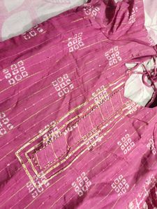 😍Sequence Kurti With Full Flare Palazzo Set🥰