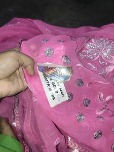 Pink Light Weight Saree