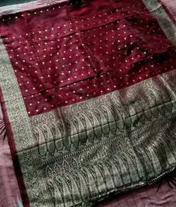 Banarasi Katan Zari Worked saree
