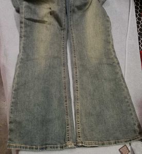 SAVANA Women&#39;s Flare Leg Jeans