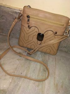 Tan Sling Bag