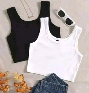 Pack Of Any 2 Tank Crop Tops