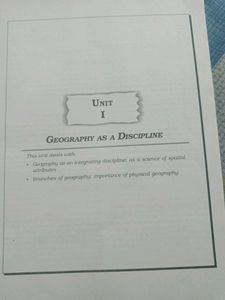 FUNDAMENTALS OF PHYSICAL GEOGRAPHY CLASS 11