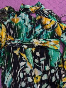 Floral Print Maxi Dress