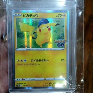 Pikachu Pokemon GO Card