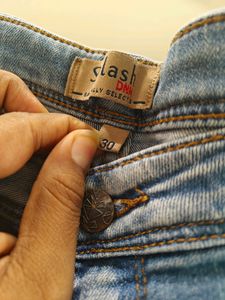 Blue Denim In 30" Waist Jeans