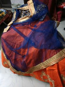 Lehenga Choli -With Heavy Embroidary-Used Just Onc