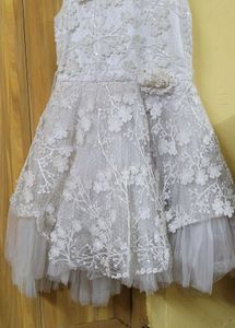 Elegant Floral Girls Dress