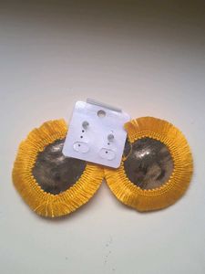 Chic Cream Hoop Earrings