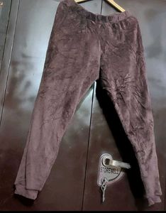 Mauve Color Winter Lower Pyjama For 30 Waist