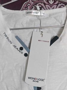 Price Drop White And Grey Brand New Tshirt