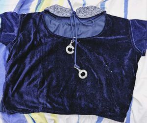 Pink with navy blue Ethnic lehenga