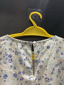 Floral Long Sleeve Crop Top